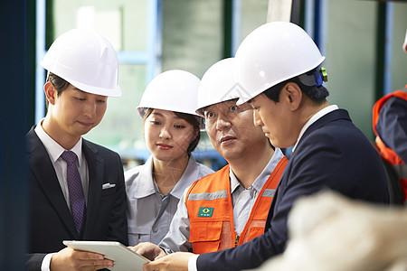 女企業(yè)家成年男子信息技術(shù)工廠商人經(jīng)理圖片素材